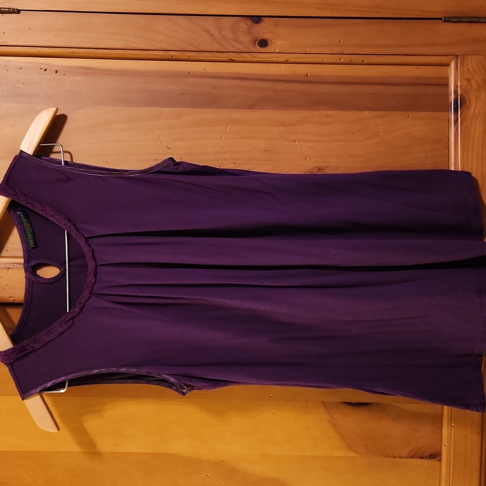 Preswick & Moore Purple Sleeveless Blouse